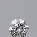 0.22 carat Round diamond F  VVS1 Excellent