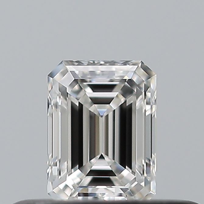 0.25 carat Emerald diamond F  VVS1