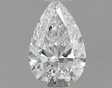 0.32 carat Pear diamond D VVS2 