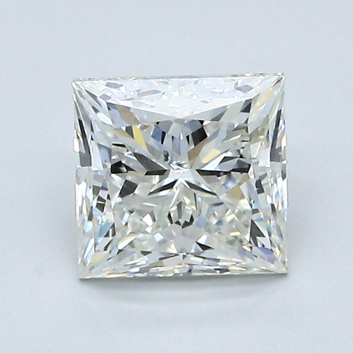 1.5 carat Princess diamond J  SI2