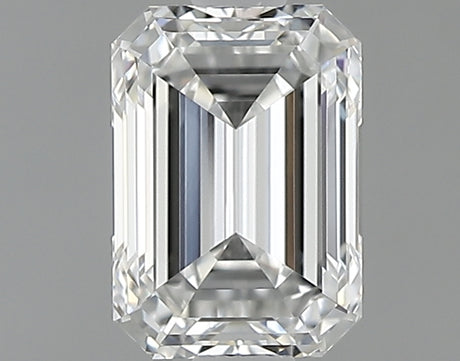 1.00 carat Emerald diamond E VVS1 