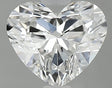 0.82 carat Heart diamond G IF 