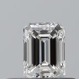 0.24 carat Emerald diamond F  VVS2