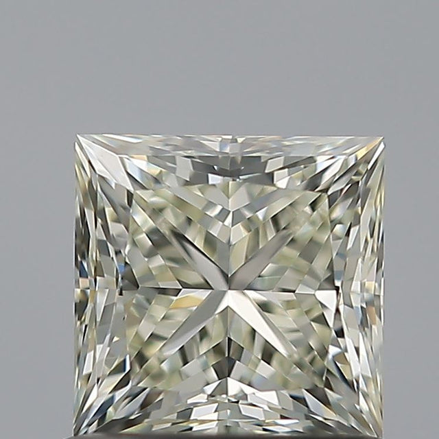0.91 carat Princess diamond J VVS2 VeryGood