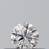 0.18 carat Round diamond D  VVS2 Very good