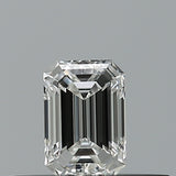 0.24 carat Emerald diamond F VVS1 