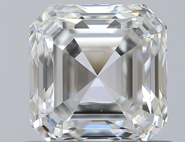 0.70 carat Asscher diamond H VS2 