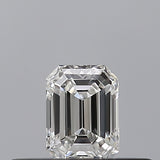 0.23 carat Emerald diamond F VVS1 