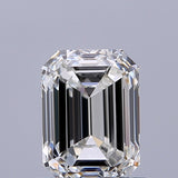 0.81 carat Emerald diamond H VVS1 