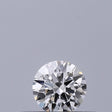 0.18 carat Round diamond E VVS1 Excellent