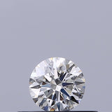 0.25 carat Round diamond F VVS1 Excellent