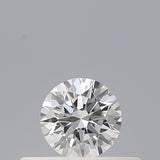 0.19 carat Round diamond E VVS2 Excellent