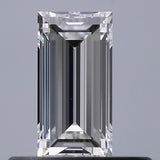 0.41 carat Baguette diamond E VVS1 