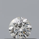 0.18 carat Round diamond F  VVS2 Excellent