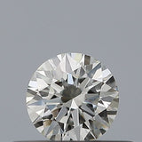 0.25 carat Round diamond I IF Excellent