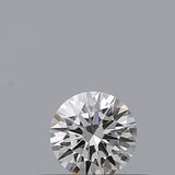 0.21 carat Round diamond F  IF Excellent