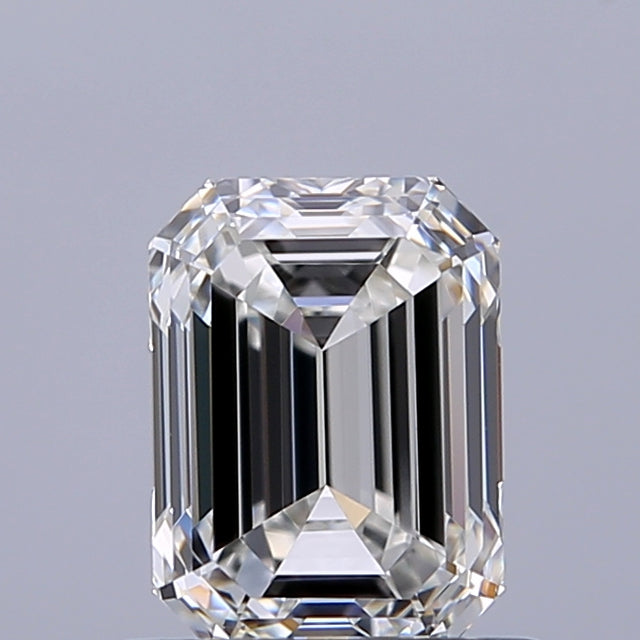 0.81 carat Emerald diamond H VVS1 