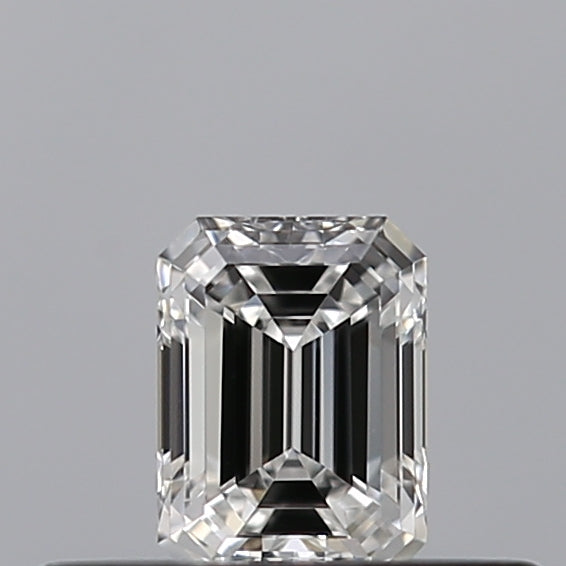 0.25 carat Emerald diamond E VVS2 