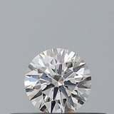 0.18 carat Round diamond F VVS1 Excellent