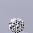 0.21 carat Round diamond F IF Excellent