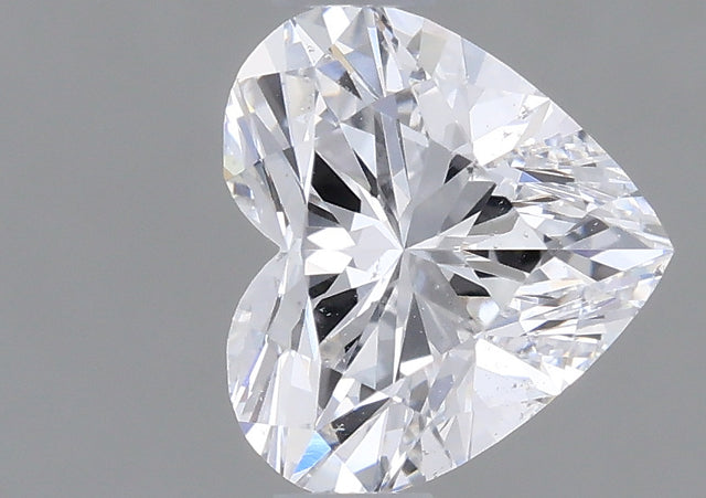 0.70 carat Heart diamond D SI2 