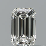 0.41 carat Emerald diamond F IF VeryGood