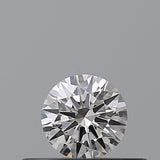 0.18 carat Round diamond E  VVS1 Excellent