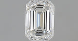 0.37 carat Emerald diamond F VVS1 