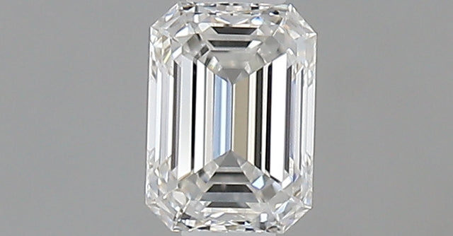 0.37 carat Emerald diamond F VVS1 