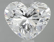 0.71 carat Heart diamond D VS2 