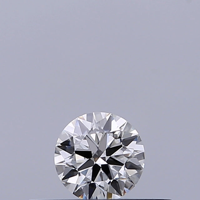 0.18 carat Round diamond E IF Excellent