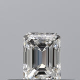 0.25 carat Emerald diamond E  VVS1