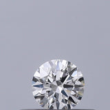 0.18 carat Round diamond E VVS1 Excellent