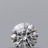 0.25 carat Round diamond F  VVS2 Excellent