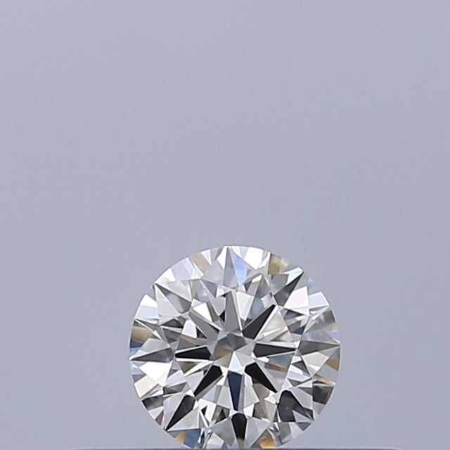 0.18 carat Round diamond F IF Excellent