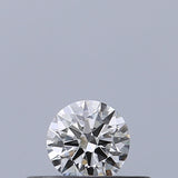 0.18 carat Round diamond E VVS2 Excellent