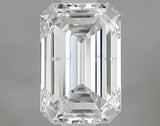 0.82 carat Emerald diamond E SI2 