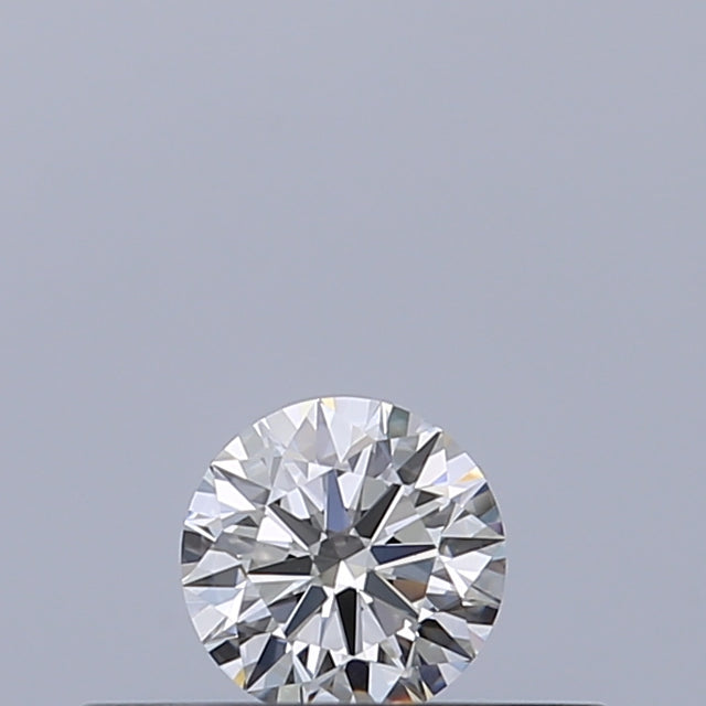 0.18 carat Round diamond E VVS2 Excellent