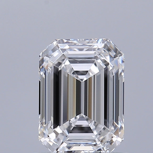 0.81 carat Emerald diamond D VVS2 