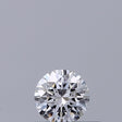 0.18 carat Round diamond E IF Excellent