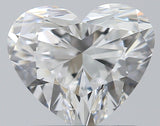 0.91 carat Heart diamond E  VVS2 Excellent