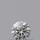 0.20 carat Round diamond F  IF Excellent