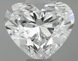 0.33 carat Heart diamond F SI1 