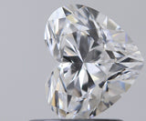 0.91 carat Heart diamond E VS2 