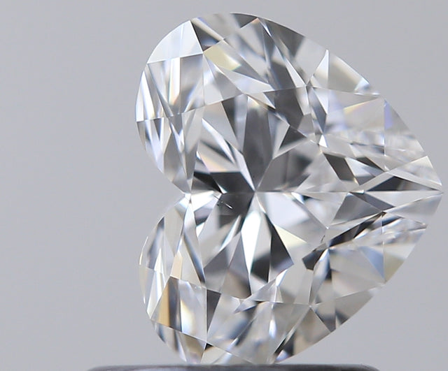 0.91 carat Heart diamond E VS2 