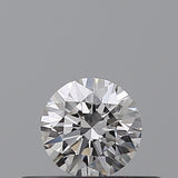 0.21 carat Round diamond E  VVS1 Excellent