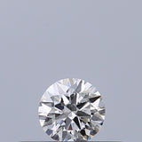 0.19 carat Round diamond E VVS2 Excellent