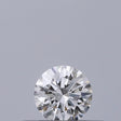 0.18 carat Round diamond E VVS1 Excellent