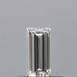 0.24 carat Baguette diamond E VS2 