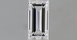 0.27 carat Baguette diamond D VVS2 